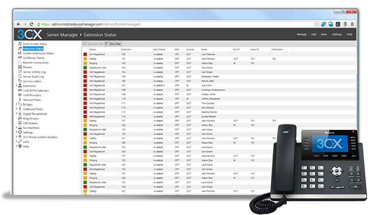 3CX Management Console